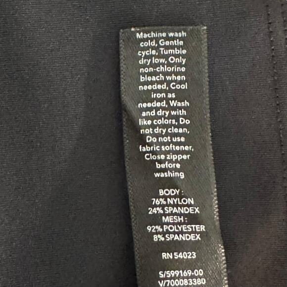 Alllyson Felix x Athleta Black Leggings Size XL Legend Mesh 599169‎ - Picture 9 of 11